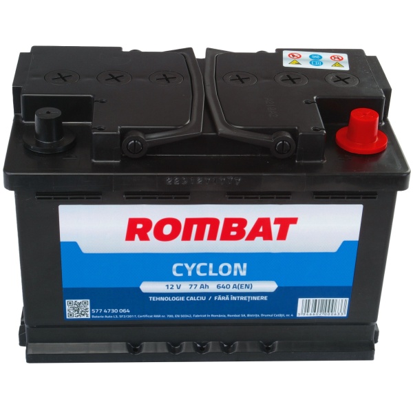 Baterie Rombat Cyclon 77Ah 640A 5774730064ROM